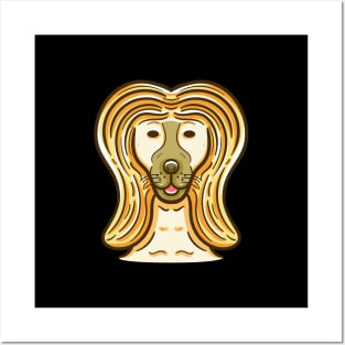 Afghan hound dog Posters and Art